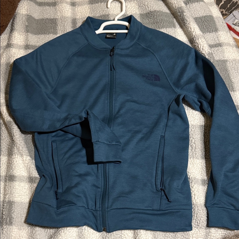 The North Face Teal Full-Zip Jacket